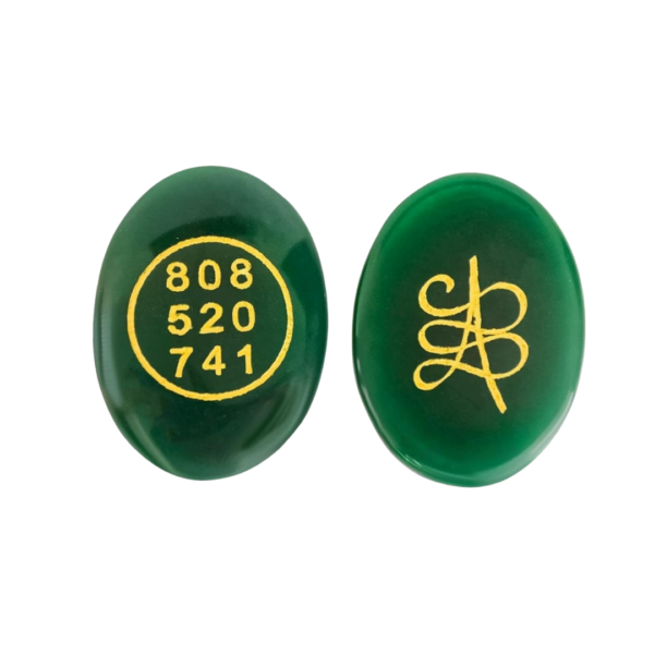 Green Jade Zibu Coin