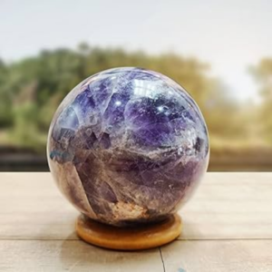 Amethyst Crystal Sphere