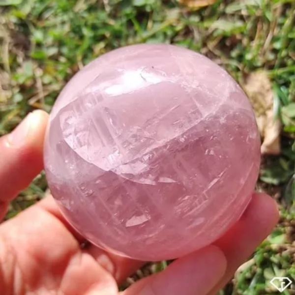 Rose Quartz Crystal Sphere